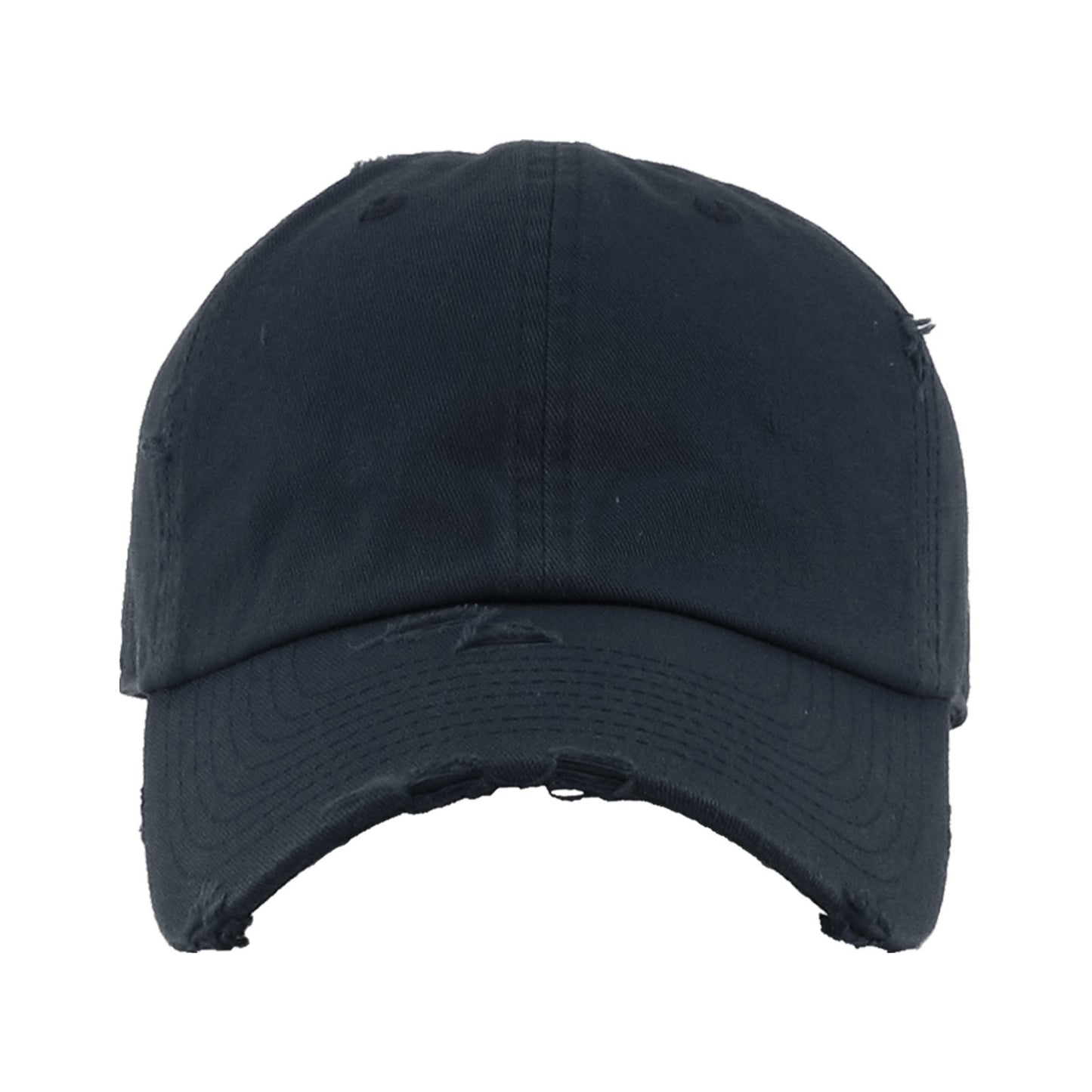 Navy & White Distressed Hat (Your Code)